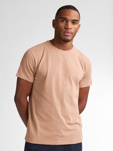 T-Shirt 'Waveviewcrest' Petrol Industries en orange : devant