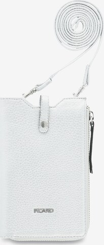 Picard Crossbody Bag ' Nancy ' in Silver: front