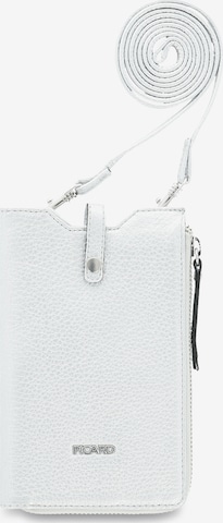 Picard Crossbody Bag ' Nancy ' in Silver: front