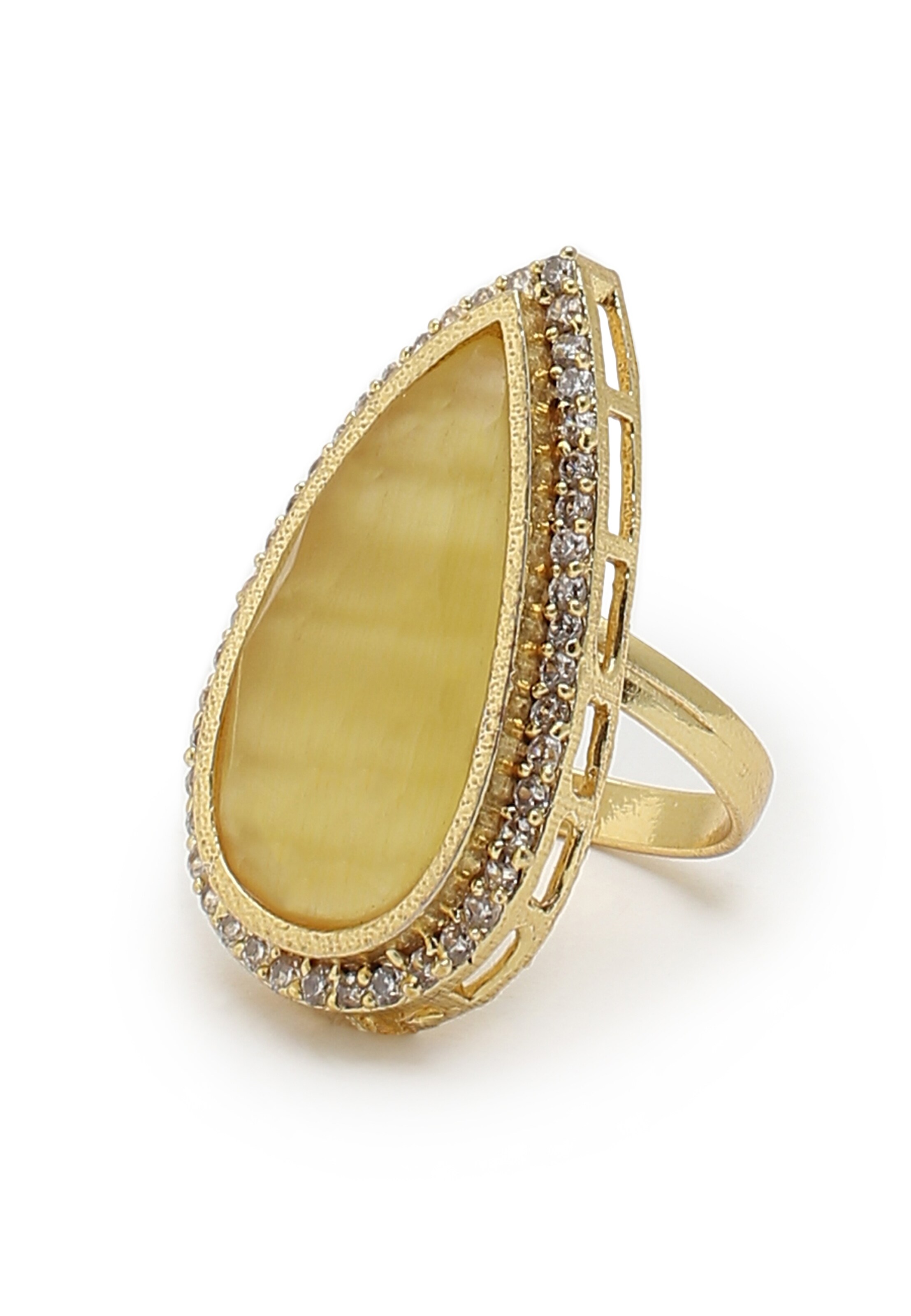 SOHI Кольцо в Золотой: спереди