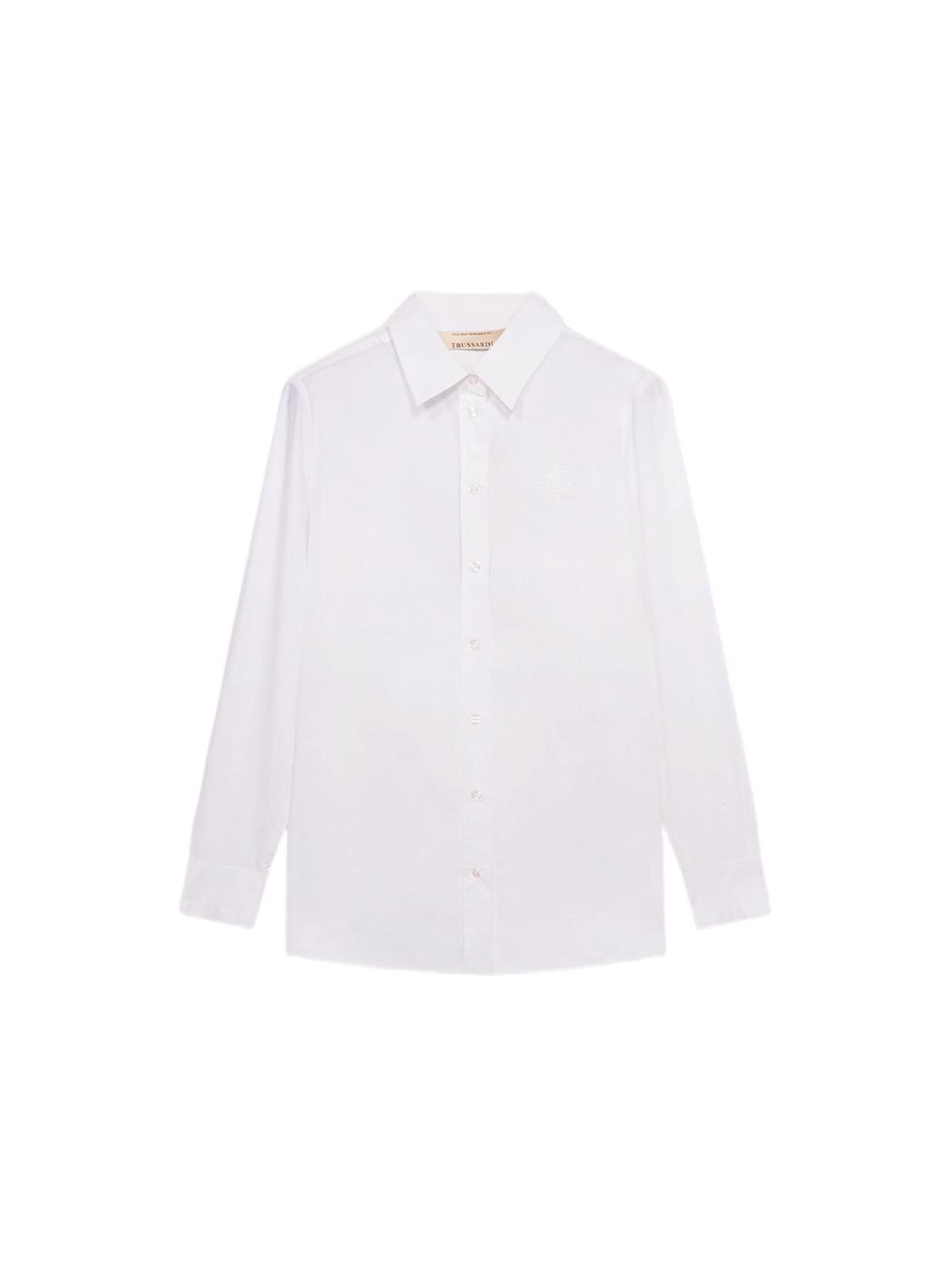 Chemisier Trussardi en blanc : devant