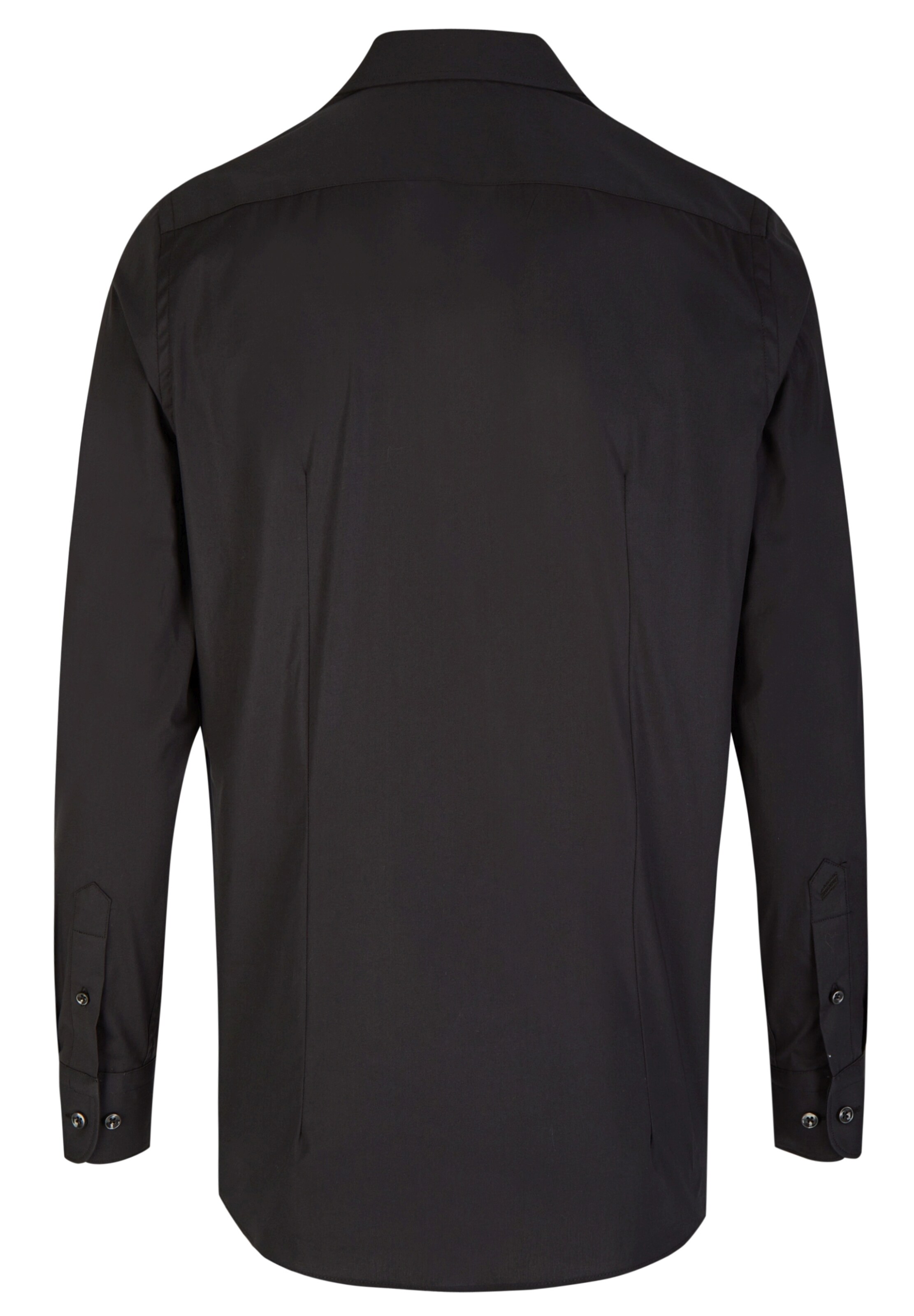HECHTER PARIS Regular fit Business shirt 'Xtension' in Black