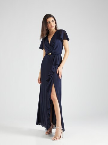 Abito da sera 'FARRYSH' di Lauren Ralph Lauren in blu