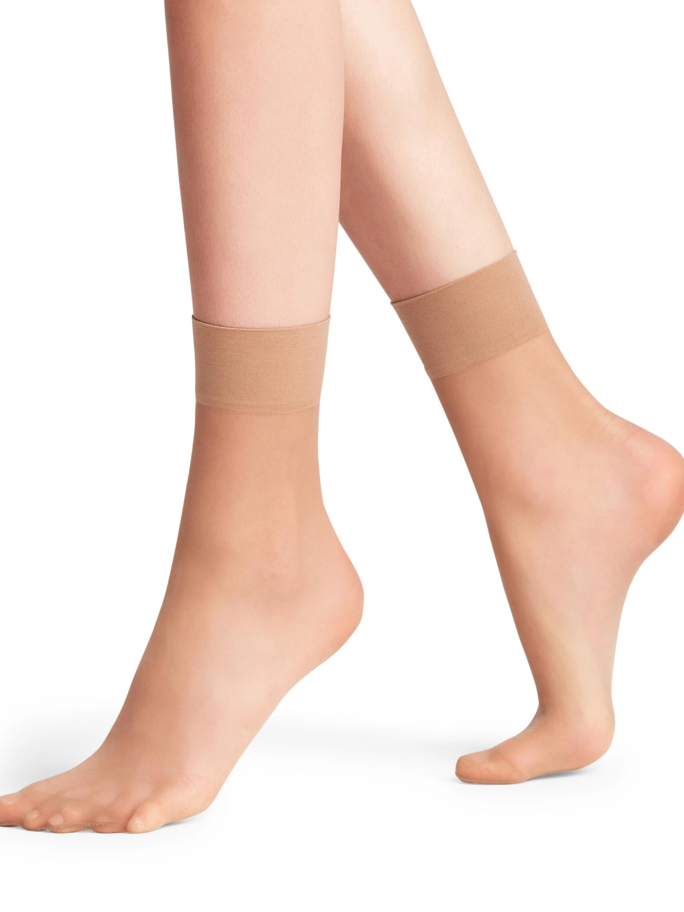FALKE Socken 'Pure Matt'‌‌‌‌ in Beige: Vorderseite