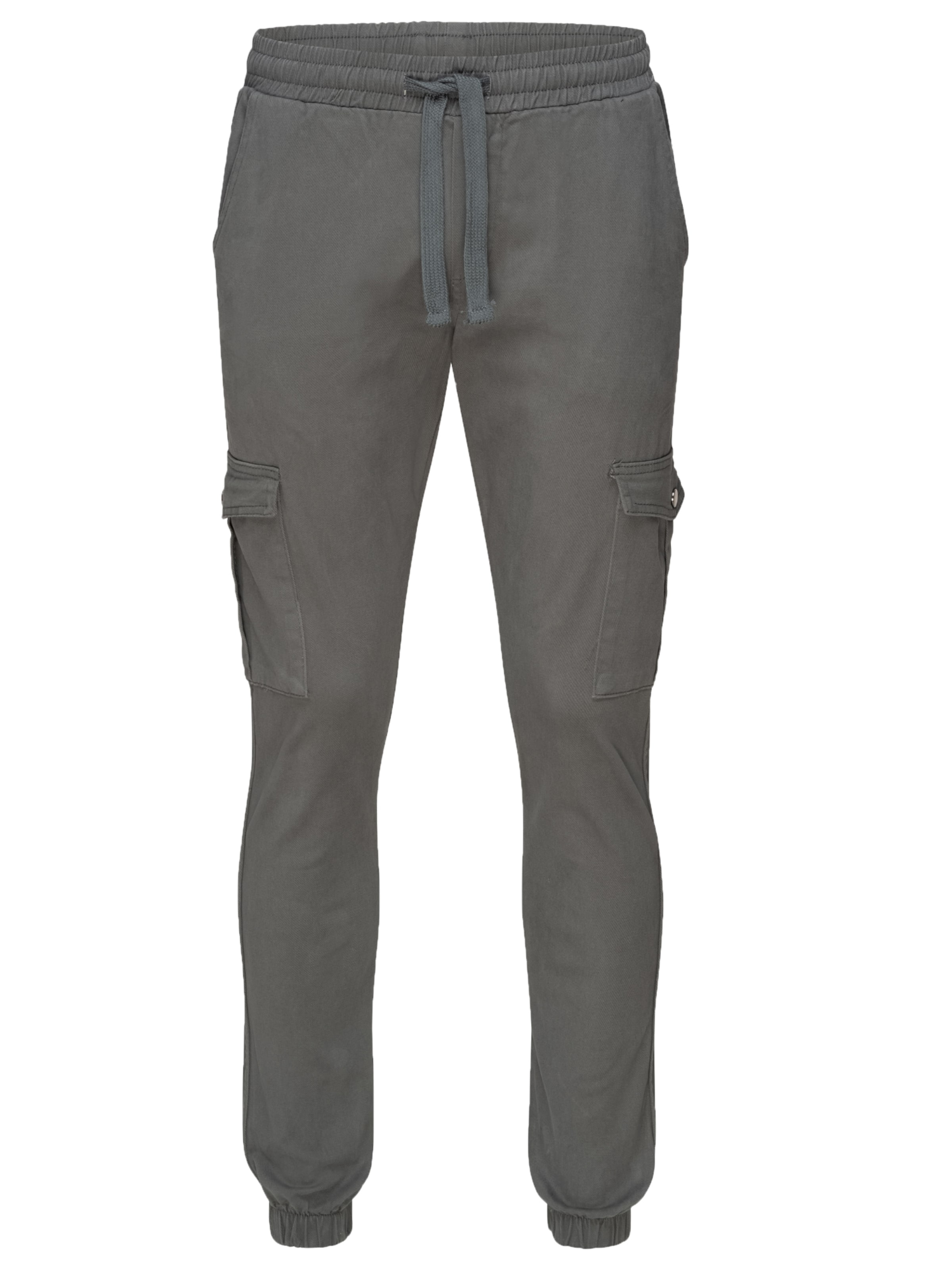 Rock Creek Cargohose in Grau: Vorderseite