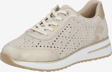 REMONTE Sneakers laag in Beige: voorkant