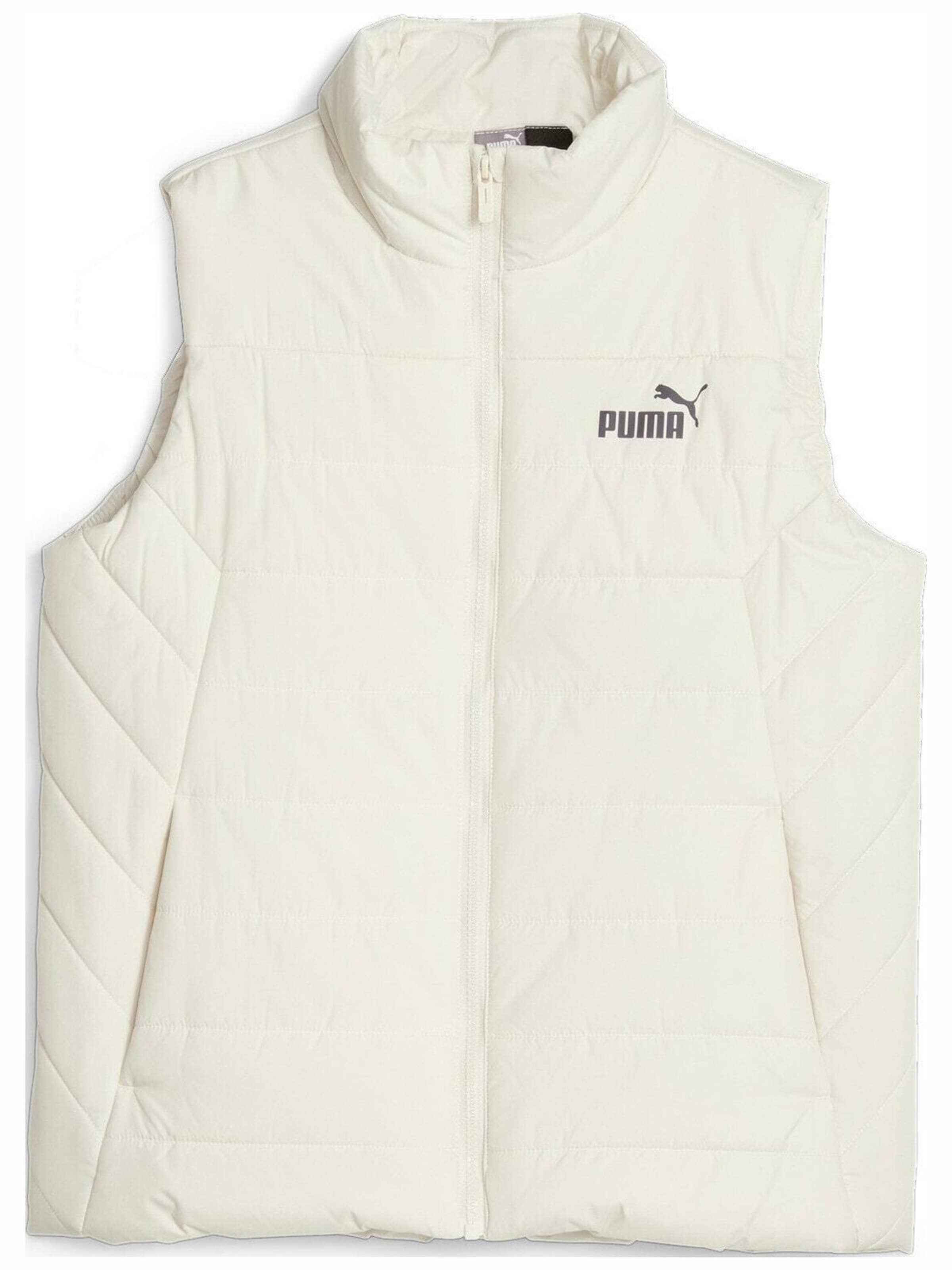 PUMA Vest 'Puma ESS Padded Vest' in Beige: front