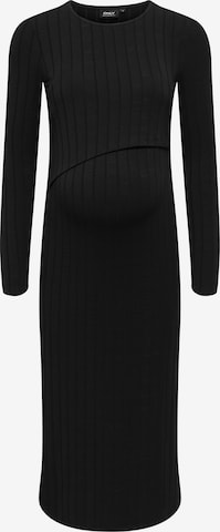 Robe 'OLMDANDRA' Only Maternity en noir : devant
