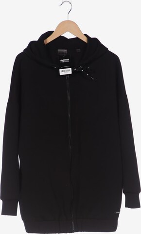 GUESS Sweatshirt & Zip-Up Hoodie in M in Black: front