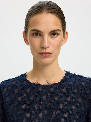 SELECTED Bluse in Blau