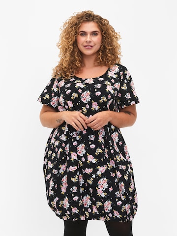 Zizzi Dress 'JEASY' in Black: front