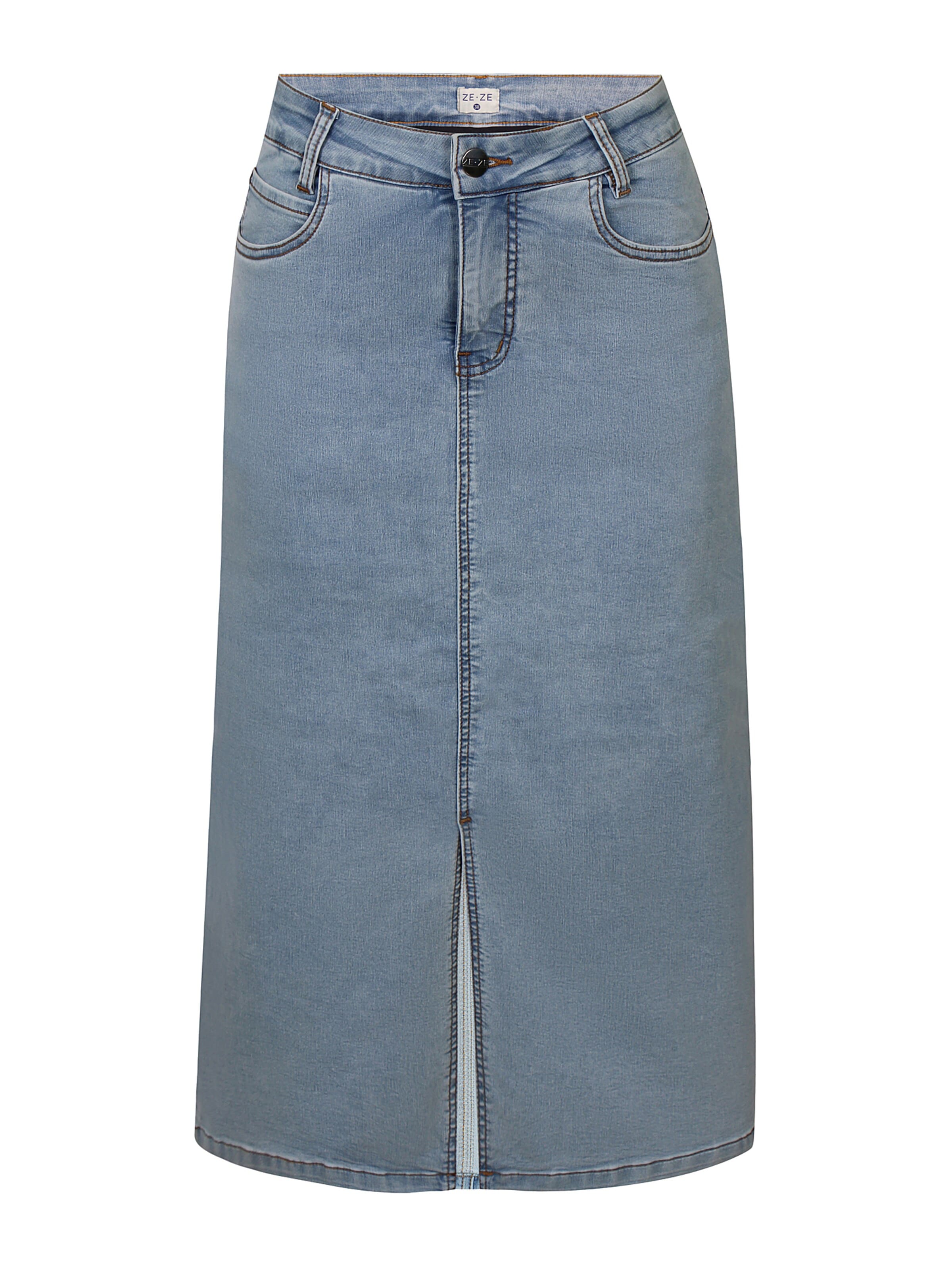 ze-ze Rok 'Glance' in Blauw: voorkant