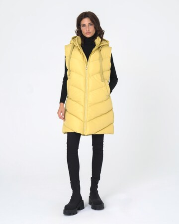 FRESHLIONS Vest 'Elisa' in Yellow