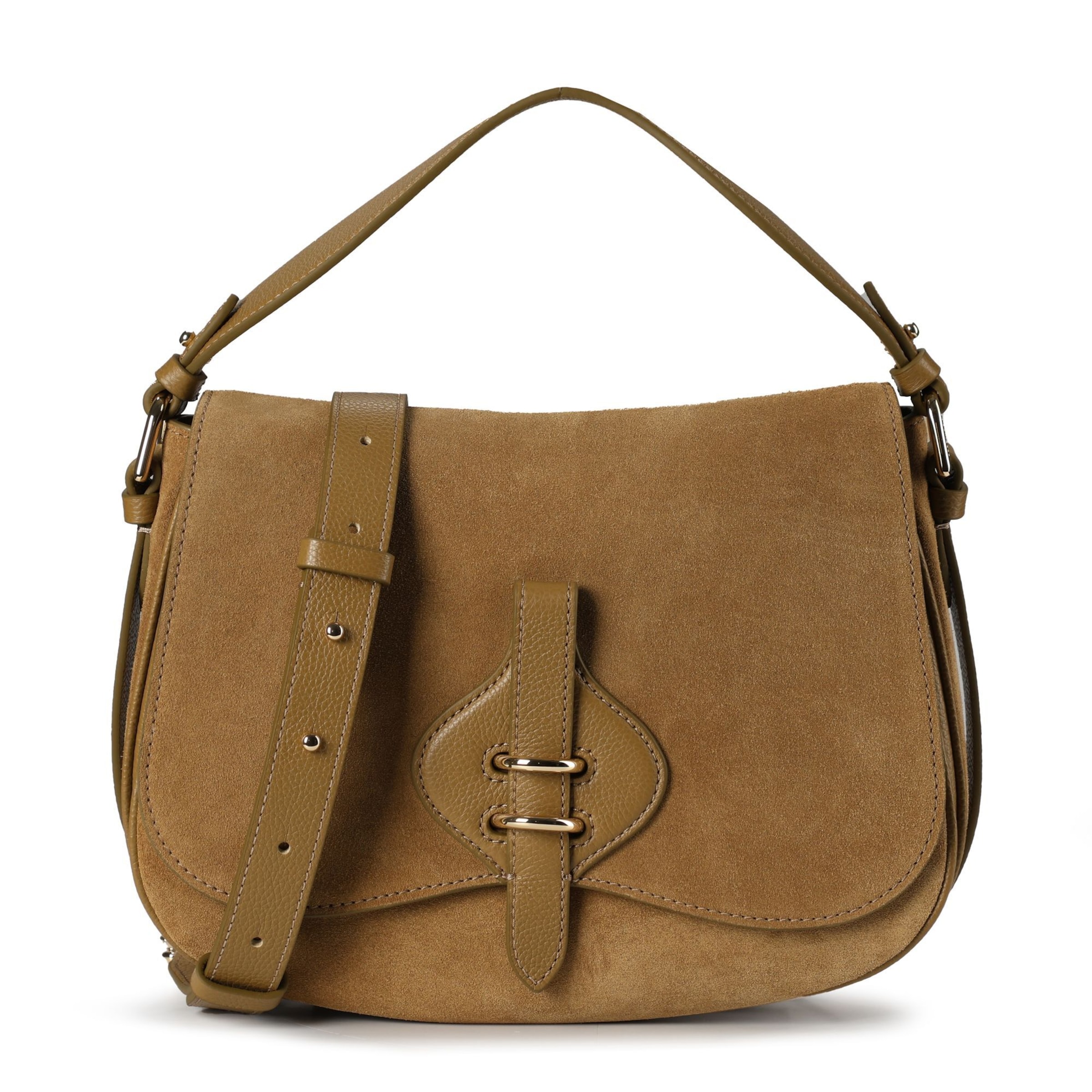 Sac bandoulière 'Mavery' Coccinelle en marron : devant