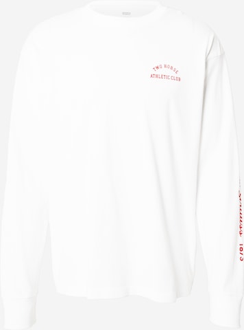 LEVI'S ® - Camisa 'Long Sleeve Graphic Authentic Tee' em branco: frente