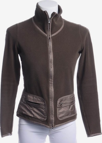 Frauenschuh Sweatshirt / Sweatjacke S in Braun: predná strana