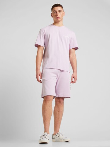 JACK & JONES Shirt 'ARUBA' in Purple