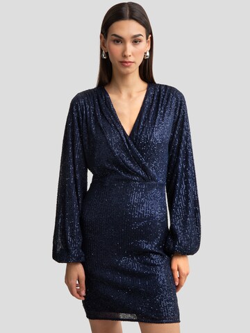 BIG STAR Kleid 'Loreta' in Blau: Vorderseite