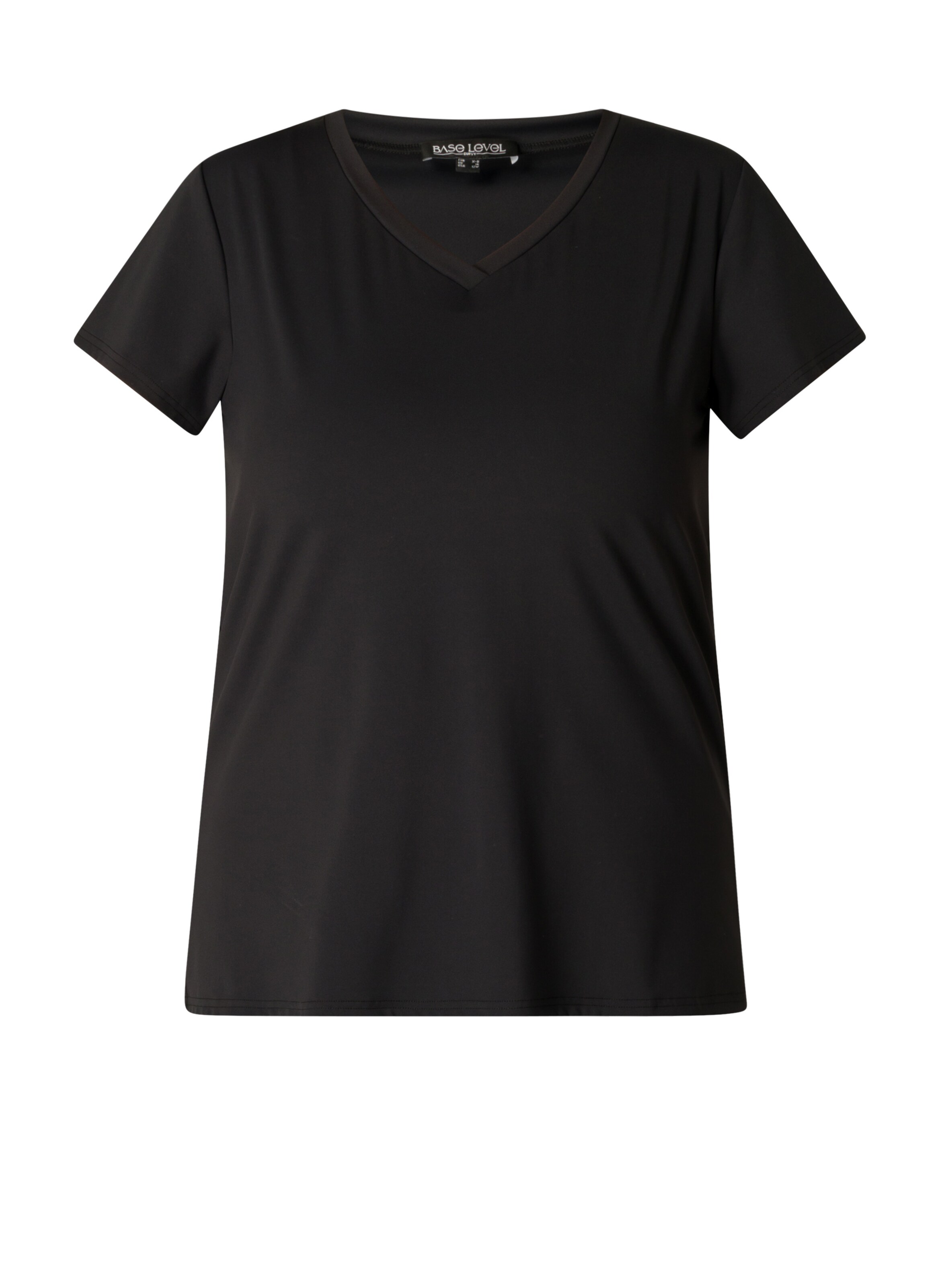 BASE LEVEL CURVY Shirt in Black: front