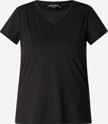 BASE LEVEL CURVY T-Shirt in Schwarz: Vorderseite