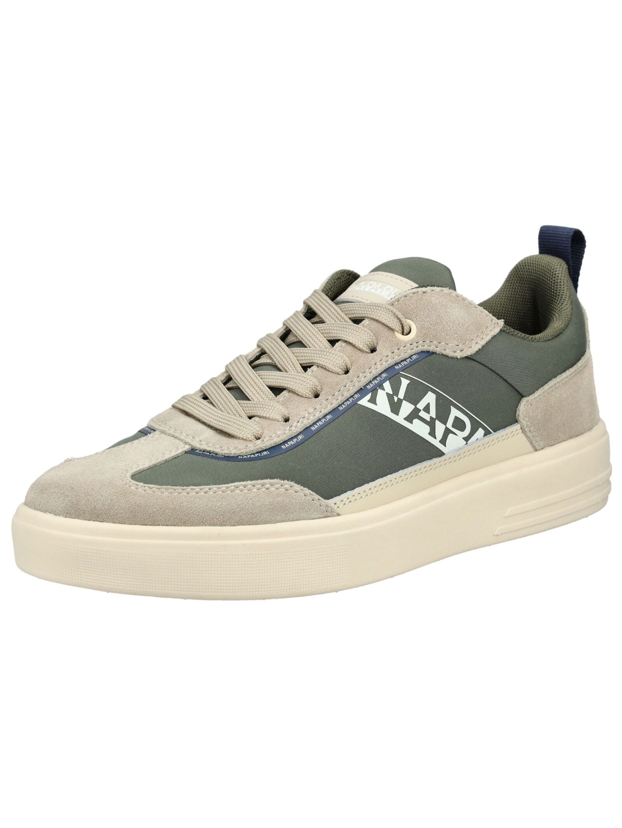 Sneaker bassa 'Bark' di NAPAPIJRI in verde: frontale