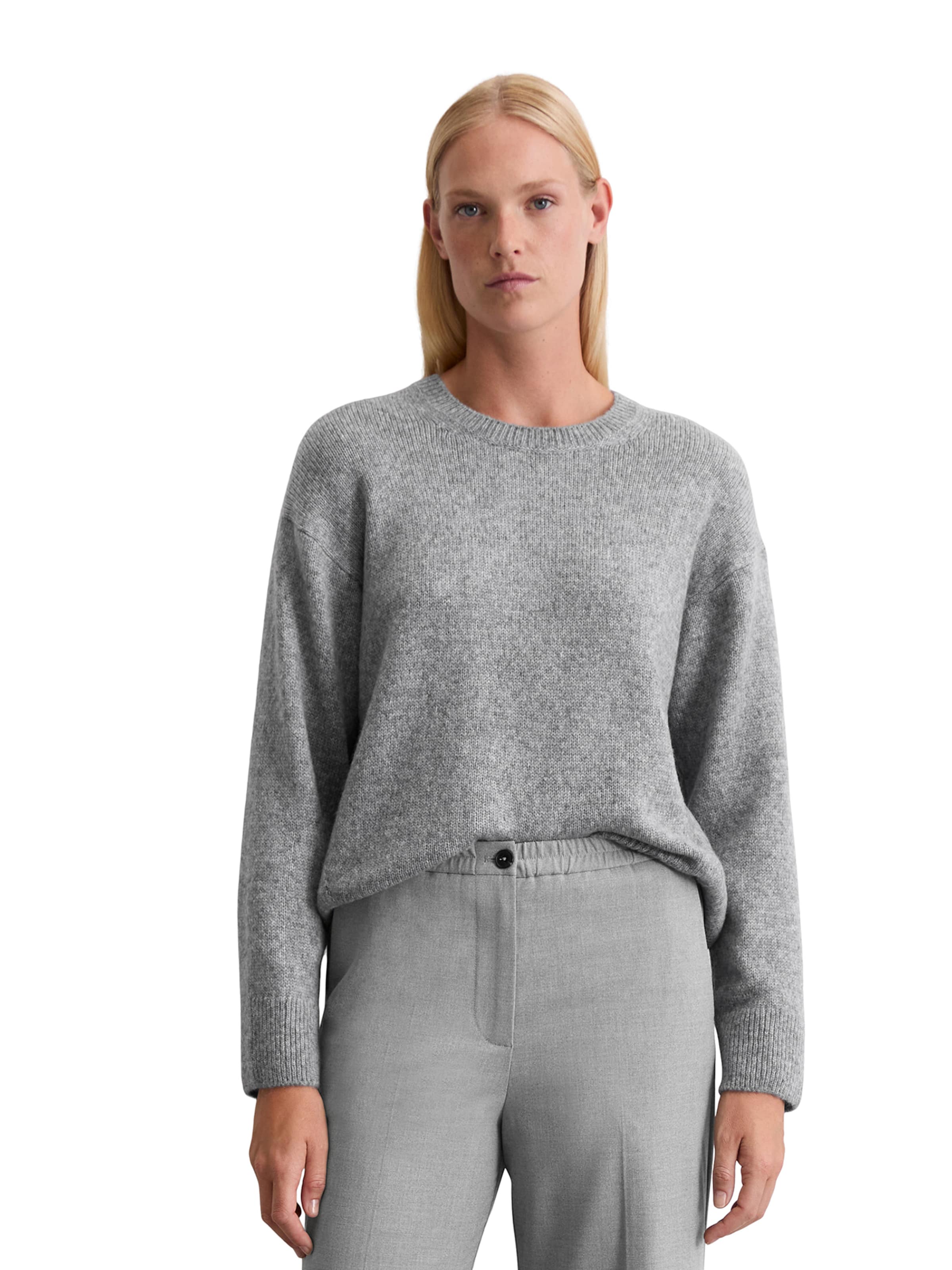 Marc O'Polo Sweater in Grey: front