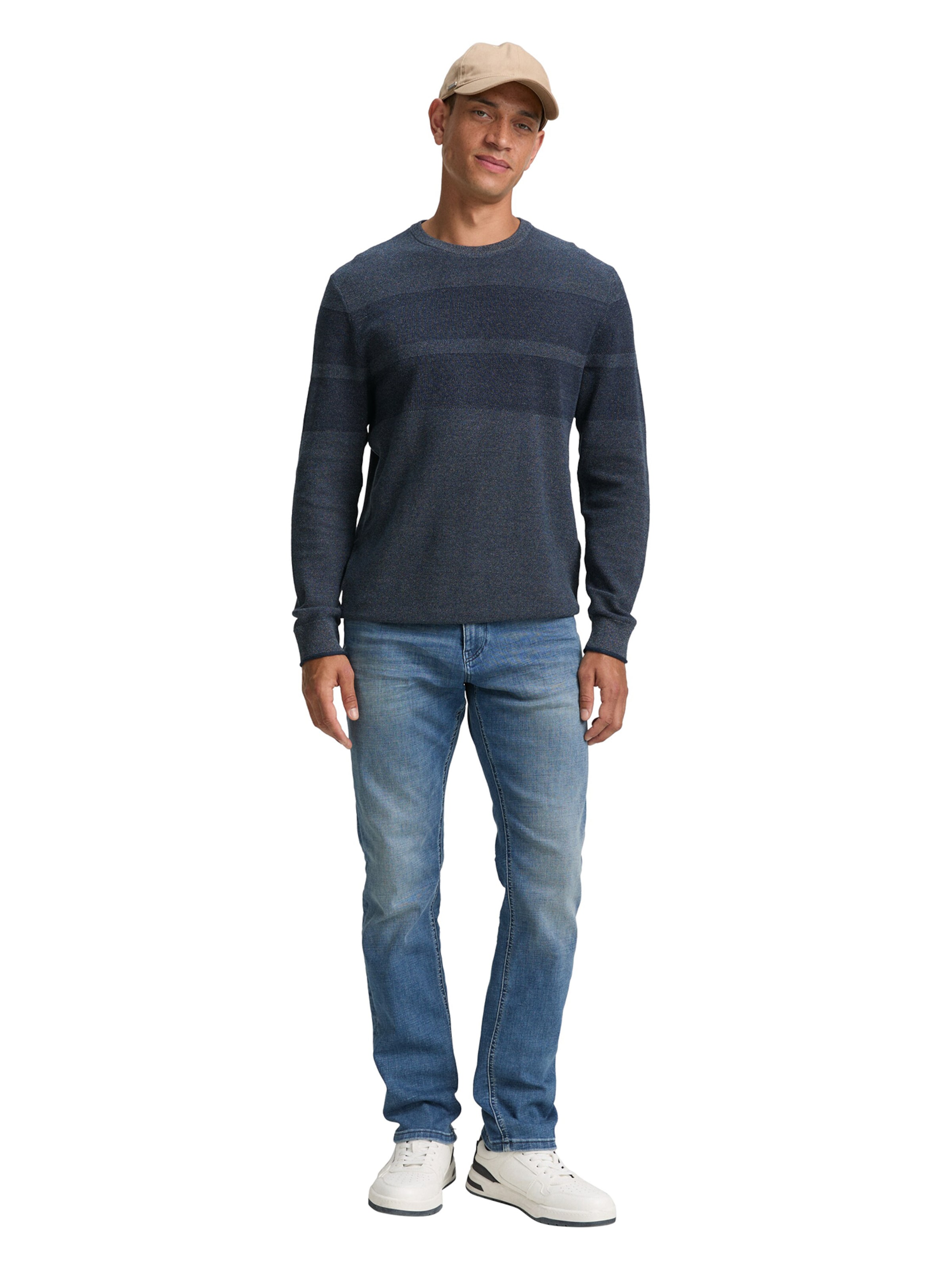 TOM TAILOR Sweater in Blue