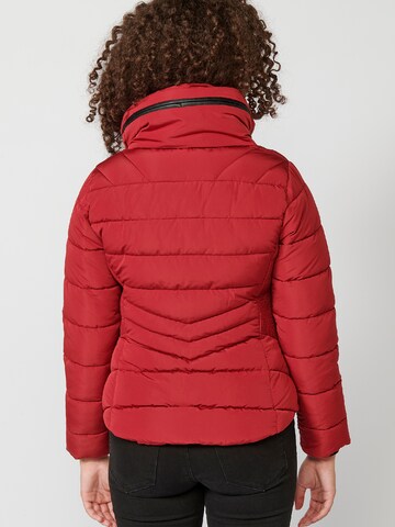 KOROSHI Winter jacket in Red