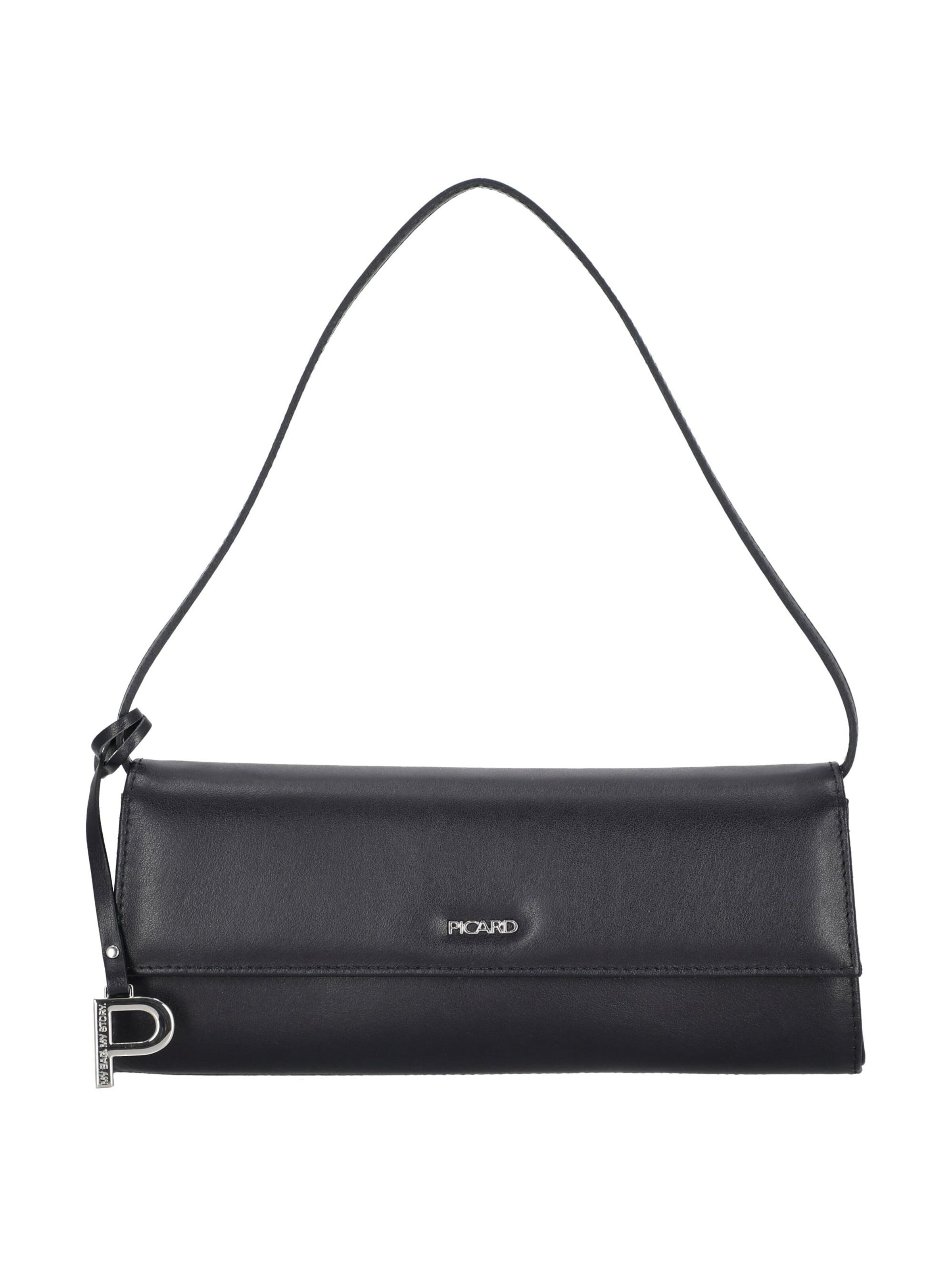 Picard Clutch 'Auguri' in Blue: front