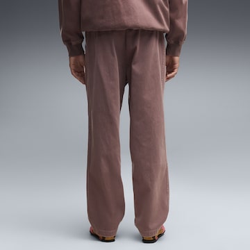 PUMA Regular Sporthose in Braun