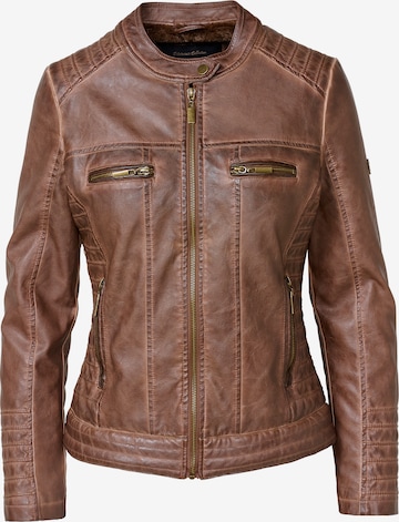 KOROSHI Välikausitakki värissä ruskea: etupuoli