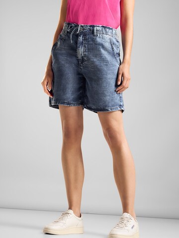 STREET ONE Loosefit Shorts 'Bonny' in Blau