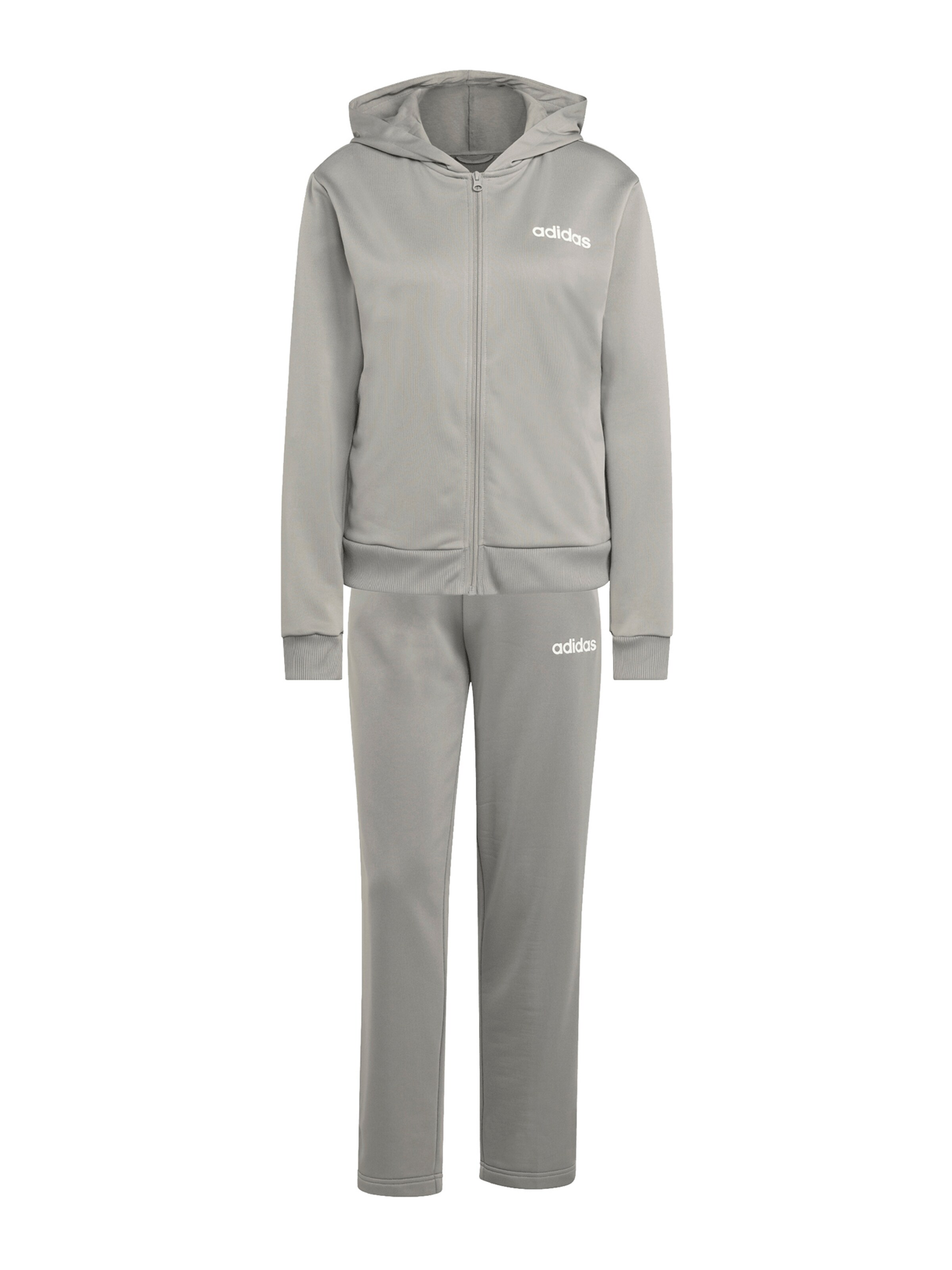 ADIDAS SPORTSWEAR Облекло за трениране 'Essentials' в сиво: отпред