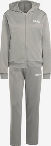 ADIDAS SPORTSWEAR Облекло за трениране 'Essentials' в сиво: отпред