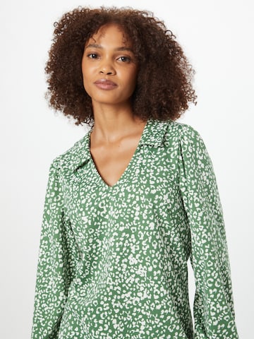 ICHI Košilové šaty 'KATE' – zelená