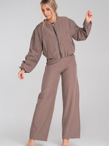 Figl Loosefit Broek 'M1197' in Bruin