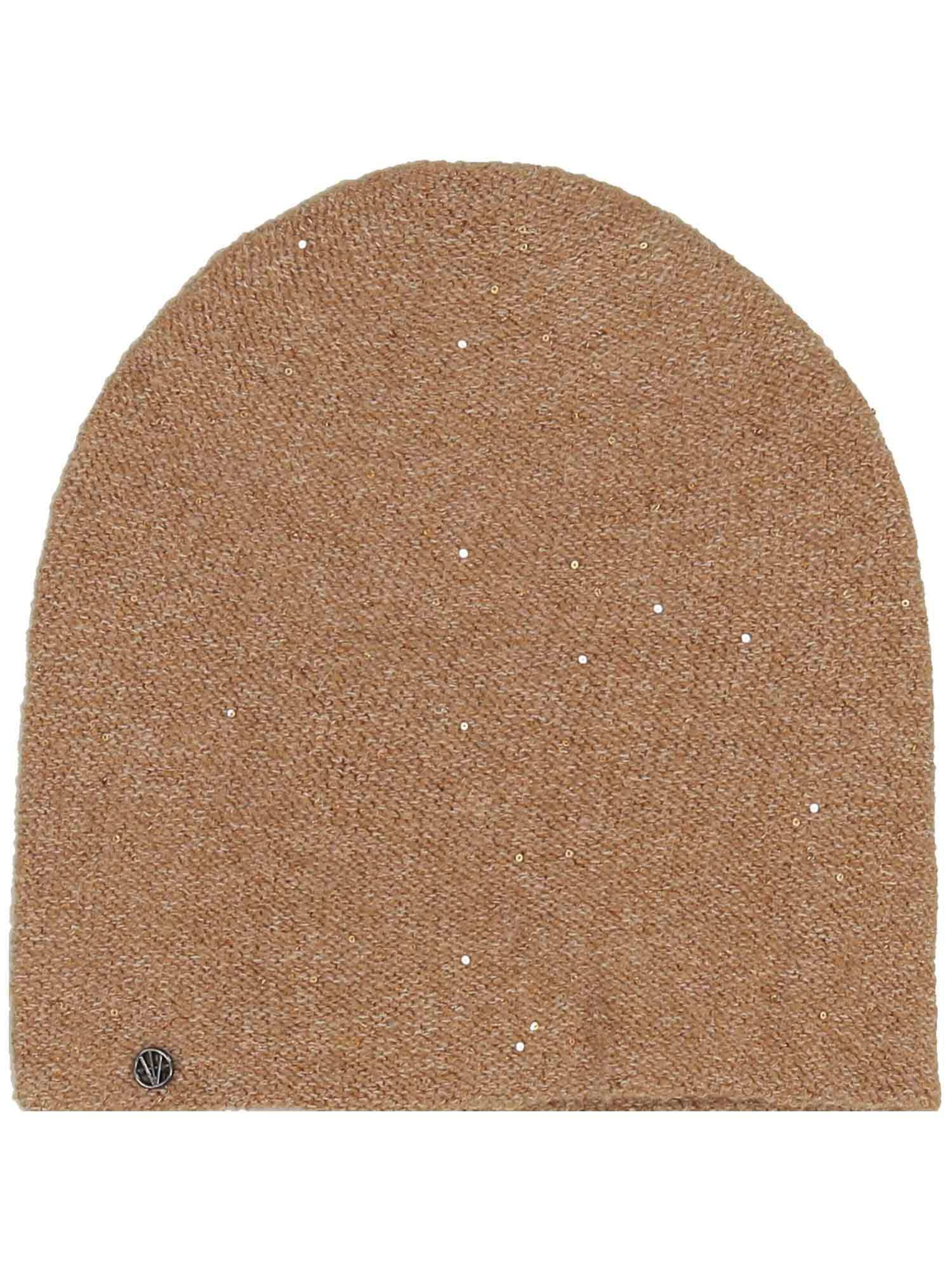 LOEVENICH Mütze in Gelb: Vorderseite