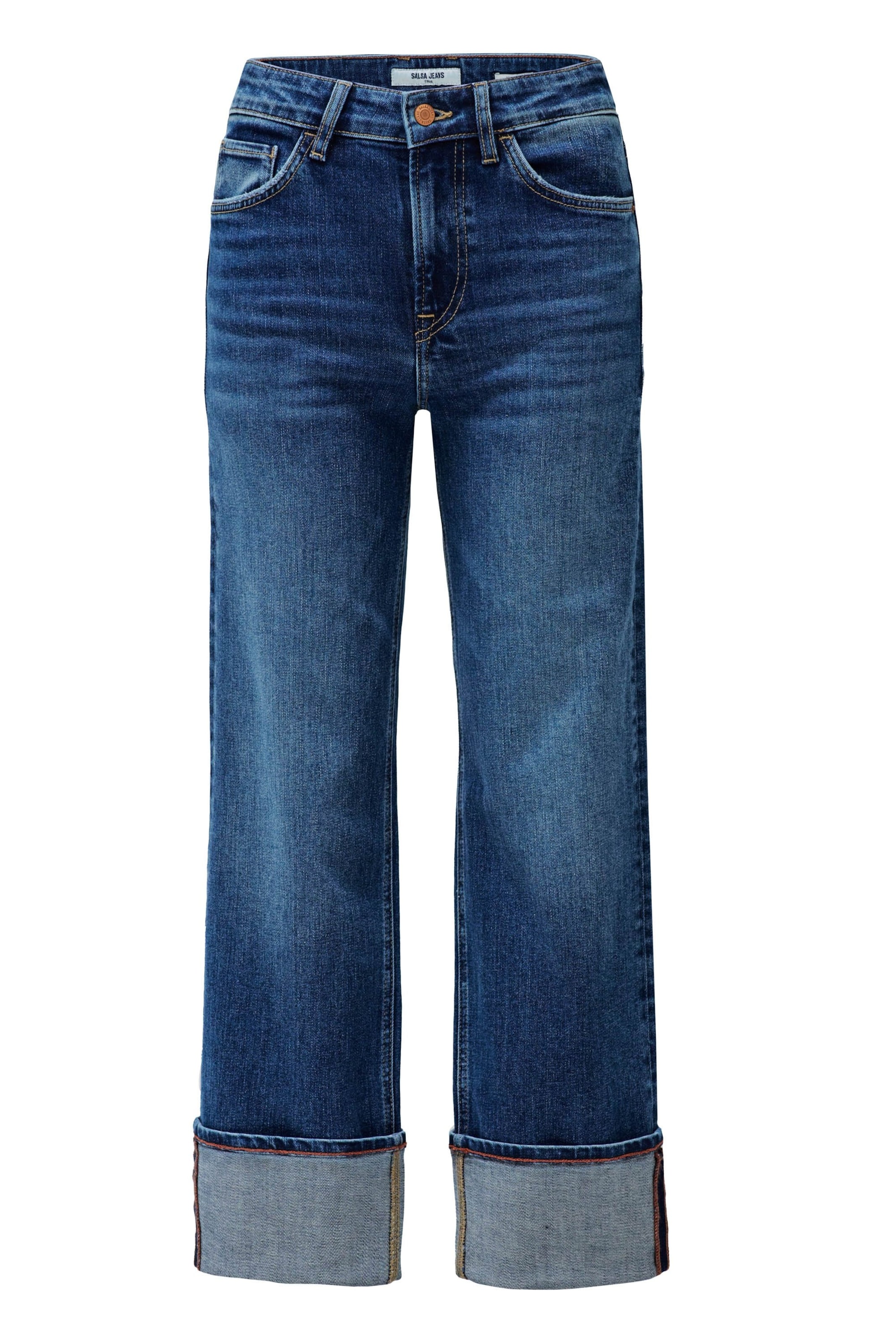 Salsa Jeans Tapered Jeans in Blue: front