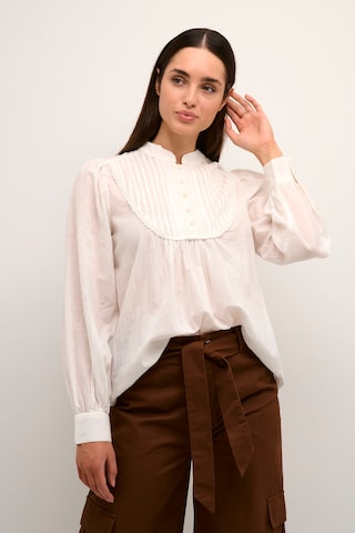 Kaffe Blouse 'olly' in White: front