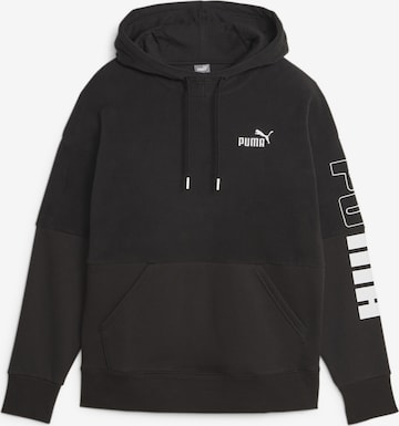 PUMA Sweatshirt in Black: front