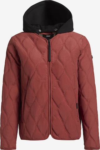 Veste mi-saison 'Malar' khujo en marron : devant