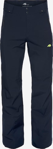 F2 Workout Pants in Blue: front