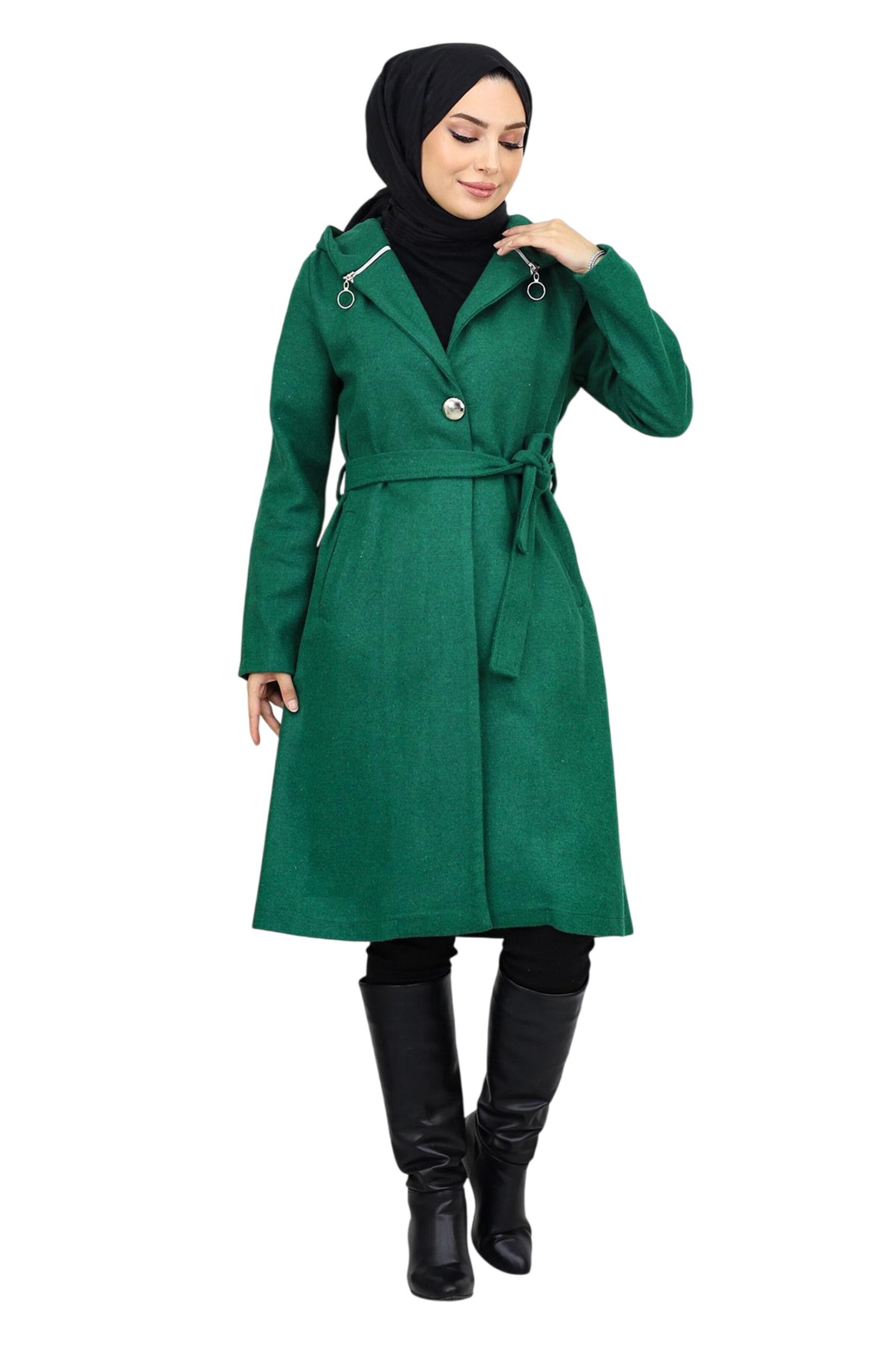 MODAMIHRAM Mantel in Grün