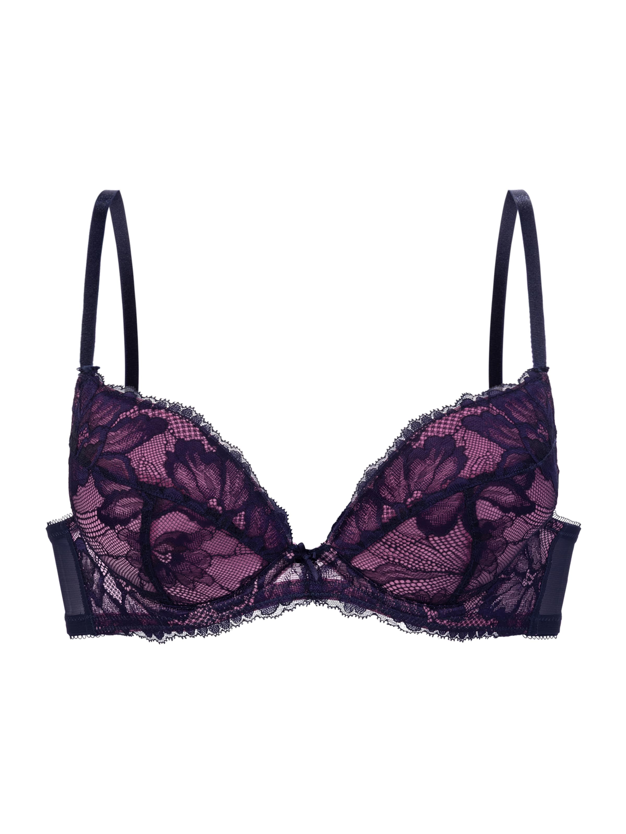 Dorina T-Shirt BH 'Perfect' in Blau: Vorderseite