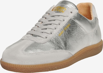 Henry Stevens Sneakers laag ' Sophia ' in Zilver: voorkant