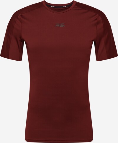 4F Functioneel shirt in de kleur Karmijnrood / Zwart, Productweergave