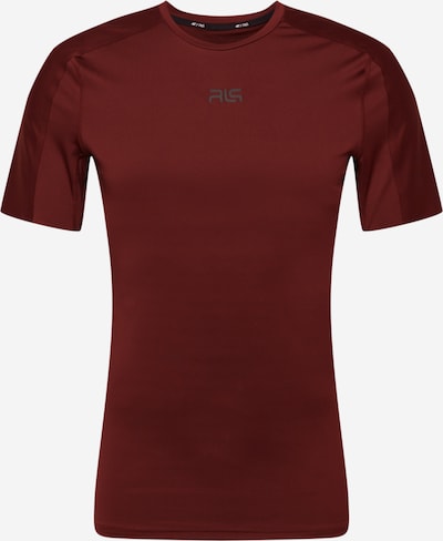 4F T-Shirt fonctionnel en rouge carmin / noir, Vue avec produit