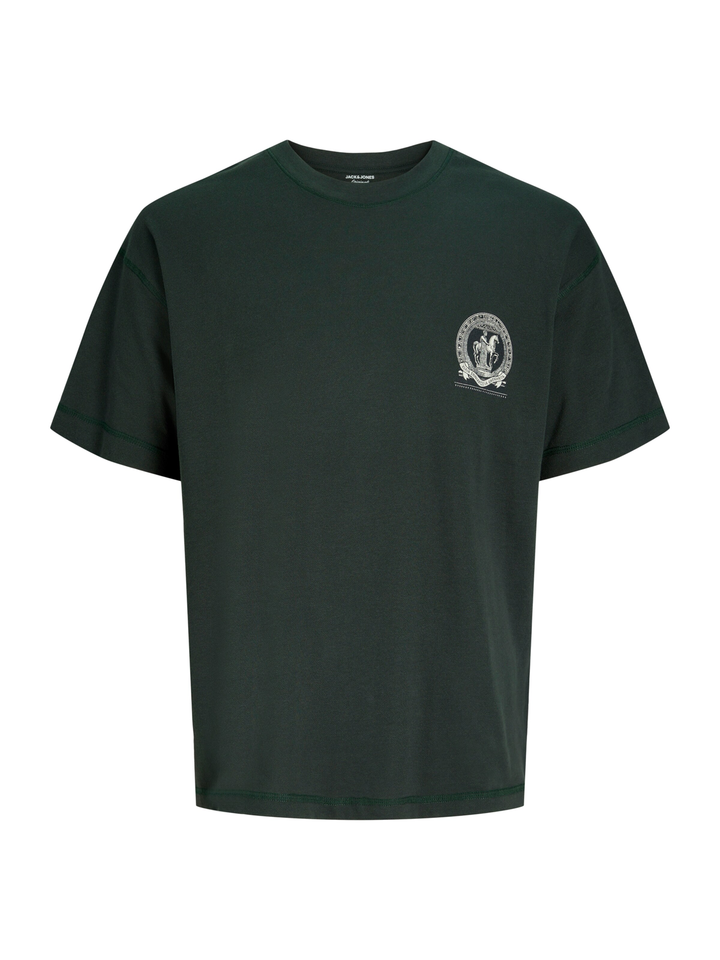 Jack & Jones Junior Тениска 'JORARGOS' в зелено: отпред