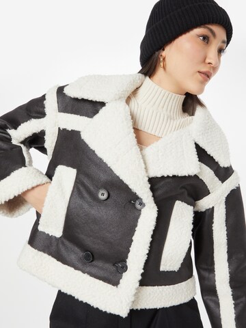 River Island Winter Jacket in Black