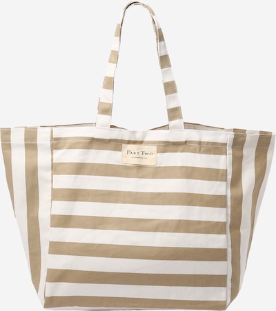 Pirkinių krepšys 'Gisele' iš Part Two, spalva – smėlio spalva / juoda / balta, Prekių apžvalga